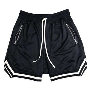 New Basketball sports five shorts Black Red Yellow Green Anti-Pilling Breathable Quick-Drying Loose Fitness Basketball Shorts X0705