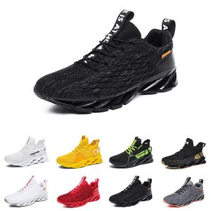 Män Kvinnor Running Skor Triple Black White Red Lemen Green Wolf Grå Mens Trainers Sport Sneakers Sexty Three