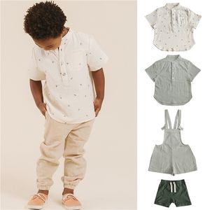 CRU Design Kids Boys T рубашка Красивые повседневные Топы Мальчик Мальчик Летний Коротким Рукавом Хлопок Футболка Бренд Deisgn Ребенок Top 210619