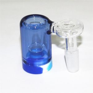 Raucherzubehör Glas-Rückgewinnungsfänger 14 mm männlich weiblich 45 90 Grad Aschefänger-Adapter für Wasserbongs Dab Rigs