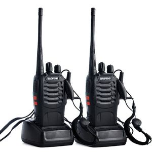 2pcs/lot BAOFENG BF-888S Walkie talkie Two way Radio Baofeng 888s UHF 400-470MHz 16CH Portable Transceiver with X6HA