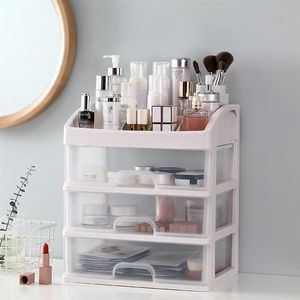 2/3 Layer Cosmetic Drawer Organizer Makeup Container Desktop Sundry Case Jewelry Storage Box Lipstick Holder