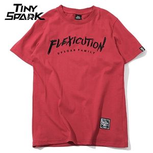 Men T-Shirt Hip Hop Flexicution Logic Rapper Hiphop T Shirts Embroidery Harajuku Tshirt Cotton Tops Tees Streetwear Summer 210409