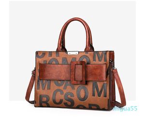 Tote Çanta Omuz Çantası Kadın PU Deri Tasarımcı Çanta Büyük Kapasiteli Çantalar Crossbody Kız Çanta Stilleri Çanta