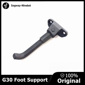 Original Smart Electric Scooter Foot Support Kickstand för NineBot Max G30 KickScooter Fällbar Skateboard Parkering Stativdelar