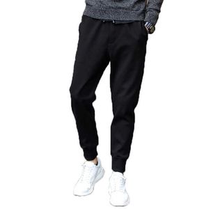 2019 mens haren calças para macho casual sweatpants calças hipping streetwear calças de comprimento de tornozelo homens roupas vestígios negros homem x0723