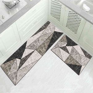 Anti-slip Kitchen Mat Modern Bath Carpet Entrance Doormat Tapete Absorbent Rugs for Bedroom Prayer Rug