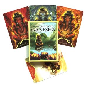 50 Karten, Flüstern von Lord Ganesha, Tarotkarten, Anleitung, Wahrsagerei, Deck, Partys, Brettspiel und eine Vielzahl von Optionen