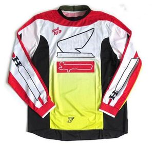 Summer motorcycle racing suit, motorcycle pull downhill sweatshirt, mountain bike downhill car suit, polyester quick-drying can be customize