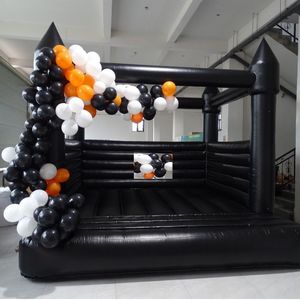 Commercial Black bounce house jumping bouncy castle inflatable jumper bouncer For Party Event
