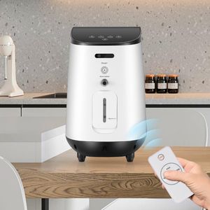 Air Purifiers 1L-7L Portable Oxygene Concentrator Machine Manual Adjusted High Concentration Home Care Oxygen Generator