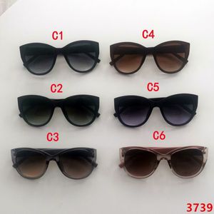 Högkvalitativ mode solglasögon Óculos Escuros de Grife Gafas de Sol Gafas Mujeres Kvinna UV400 Cat Eye Brown Butterfly Kvinnor Glasögon Gax