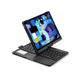 360-Grad-Rotationshülle für iPad Pro 11 10,9 Zoll mit kabelloser Bluetooth-Tastatur, drehbarer Ständer, robuste, stoßfeste Abdeckung