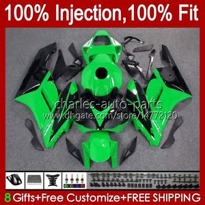 Carene OEM per HONDA CBR 1000 CBR1000 RR CC 04-05 Corpo 52No.150 CBR 1000RR 1000CC CBR1000RR 04 05 Carrozzeria verde nero CBR-1000 2004 2005 Kit carenatura per stampi ad iniezione