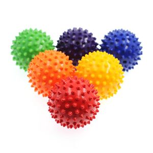 Spiky Massage Ball Ball Balls Gatilho Point EsportePor Fitness Mão Painária Plantar Fasciite Reliever Yoga