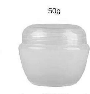 5 10 20 20g forma de cogumelo recipiente de cera de óleo vazio garrafas líquidas de plástico embalagem cosmética pote frascos para creme facial, sombra,