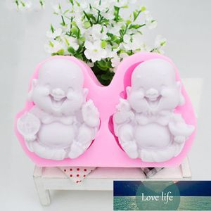 Buddha Uśmiechnięta twarz Silikonowa Mold Mold Candle Mydło Formy DIY Dokonywanie Craft Dom Narzędzia do pieczenia Wysokiej Jakości Cena Fabryczna Ekspert Design Quality Najnowsze