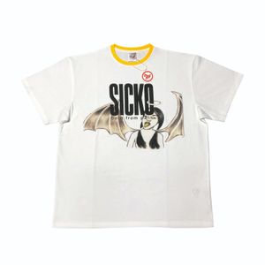 Stock White Color T-shirt mężczyzn Kobiety Wysokiej jakości najlepsze TEE TEE STY STY STYL