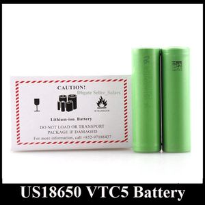 Wholesale long lasting batteries for sale - Group buy Top Quality US18650 VTC4 VTC5 VTC6 Lithium Battery Battery Clone mAh V Fast Charging Long Lasting Dry Batterya44