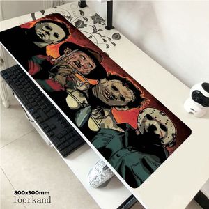 Filme de terror Mouse Pad Halloween Não Slip Mouse Pad Mouse Amante Mouse Pad Mouse Pad Gamer Teclado Tapete Presente