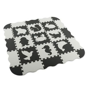 EVA Baby Play Mat With Fence For Infant Room Floor Carpet Pads Kids Crawling Split Joint Puzzle Foam Children Cushion