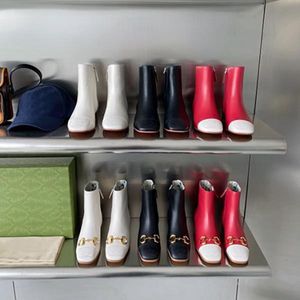 Mulheres Cadeia Chelsea Botas de Couro e Monolith Ankle Botas Militares Inspiradas Botas de Combate Nylon Bolsa Andeia ao tornozelo com cinta com caixa