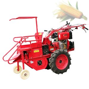 YF-246 Small Scale Combine Harvester Machine Agriculture Home Use Maize Single Row Corn maker 15 horsepower