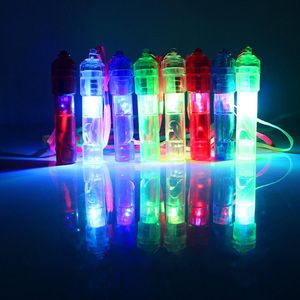 LED Light up Whistle Färgglada Lysande Buller Maker Kids Barn Leksaker Birthday Party Novelty Props Christmas Party Supplies