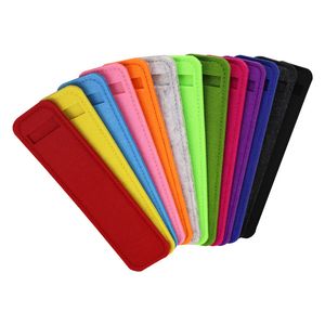 Pen Pouch Holder felt Single Pencil Bag Pens Case Office School Writing Supplies Student For Crystal BallpointPens