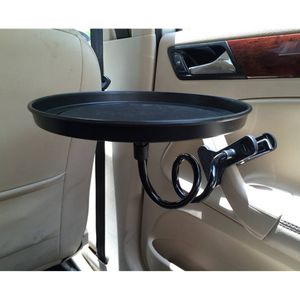 Food with Clamp Bracket Folding Dining Table Drink Pallet Back Seat Water Cup Holder Car Swivel Tray
