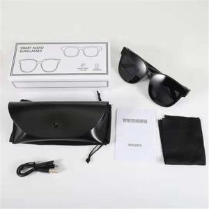 Multifuncional 2 em 1 Óculos inteligentes Áudio Sunglasses sem fio Bluetooth Headset Fone de ouvido Hands-Free Calling Dual Altofalantes SG001 Bens