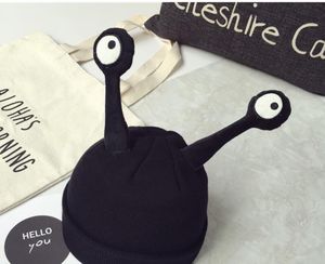 Winter spring Hats For children Travel boy Fashion Beanies Skullies Caps Cotton Ski girl pink hat adult woman man Insect wool cap Antenna cartoon parent-child cap