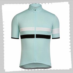 Pro equipe Rapha Ciclismo Jersey Mens verão Quick Seco Seco Uniforme Mountain Bike Camisas de bicicleta de estrada Tops de corrida Roupas de corrida ao ar livre Sportswear Y21041369