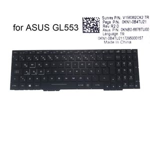 Turkish Backlight Keyboard For ASUS ROG GL553VD GL553 VW GL553VE ZX53V TR Turkey Computers Keyboards Laptops KN1 B4TU21 Laptop Replacement