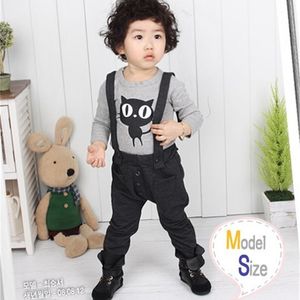 Completi per ragazzi Completi per bambini T-shirt Tute Pantaloni tuta Cat Tees Tuta Pantalone per ragazze set di abbigliamento 210413