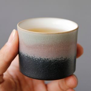 ヴィンテージ日本のカップ粗い陶器カップマスターボウル中国のセット飲み物の装飾工芸品