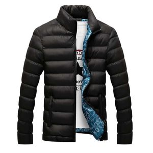 FTLZZ Höst vinterjackor Parka män Varma Outwear Casual Slim Mens Coats Windbreaker Quilted Jackor Men M-6XL 210927