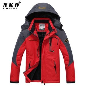 Homens Winter Parkas à prova de vento espesso quente jaqueta jaqueta casaco outono outdoor outdoor casual parkas casuais homens 211129