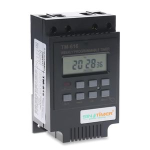 Timers programmerbar tidsbrytare TM616 220V Street Light Timer Oven Controller