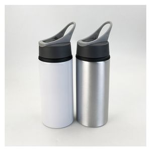 Bicchiere dritto creativo da 20 once con sublimazione, bottiglia con sippy in alluminio, olecrano, tazza per acqua sportiva personalizzata personalizzata