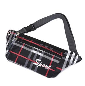 Utomhusresor Sport Midja Väska För Män Kvinnor Justerbar Rem Bröstpaket Bälte Fanny Pack Gym Sport Running Belt Midja Bag Multifunktion Pengar Telefonhållare påse