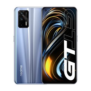 Original Realme GT 5G Telefone Celular 12GB Ram 256GB ROM Snapdragon 888 Octa Core 64.0MP AI NFC 4500mAh Android 6.43 