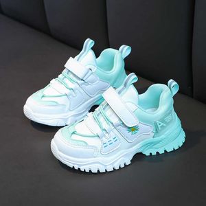 Barn sneakers barn skor för tjejer snejkar pojkar casual skor tjejer skor läder sport löpande skor sapato infantil 2021 g1025