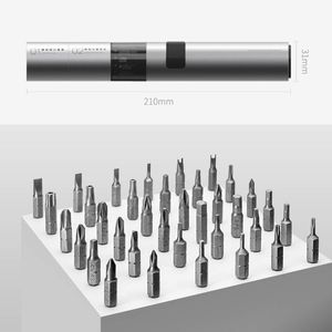 Wowstick 12 w 1/36-w-1 podwójny zasilanie litowo elektryczne śrubokręt 3led Lights Rechargable Screw Driver Kit Magnetyczny ssący jeden przycisk