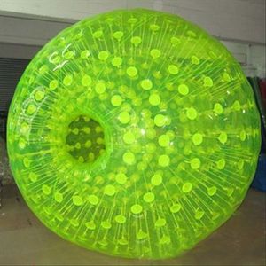 色のZORBボールの人間のハムスターボールのカラフルなゾルブが陸上の歩行や水力水のゾーンゲームのオプションのハーネス2.5m 3mと膨脹可能なカラフルなゾルブ