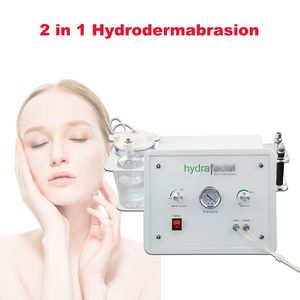 2 In 1 facial skin care Dermabrasion Machine Aqua Peeling Vacuum Face Pore Cleaning Skin Rejuvenation Hydro Microdermabrasion