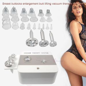 Elektrisk vibrerande vakuumnippel Hip Massage Vakuumterapi Skönhetsmaskin Förstoringspump Lyftning för bröstförstärkare Massager Bust Cup