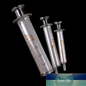 2/5/10/20ML Glass syringe injector sampler dispensing with ink chemical medicine Meat Condiment Syring Barbecue Sauce BBQ Tools