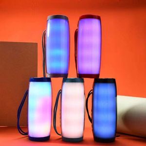 TG157 Trådlös Bluetooth-högtalare LED Melody Lantern Creative Gift Outdoor Vattentät Subwoofer