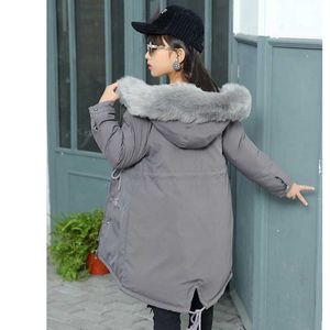 2021 New Fashion Children Winter down cotton Jacket Girl clothes Kids Warm Thick clothing Hooded long Coat For Teenage 4Y-13Y H0909